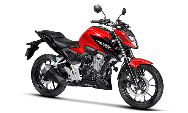 honda cb 300f twister abs lateral dianteira direita vermelho 0