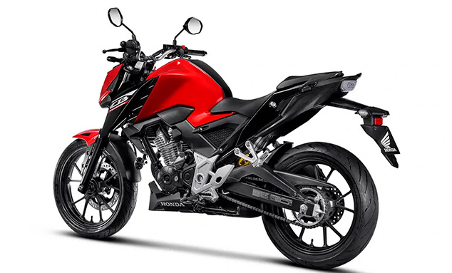 honda cb 300f twister abs lateral traseira esquerda vermelho 0